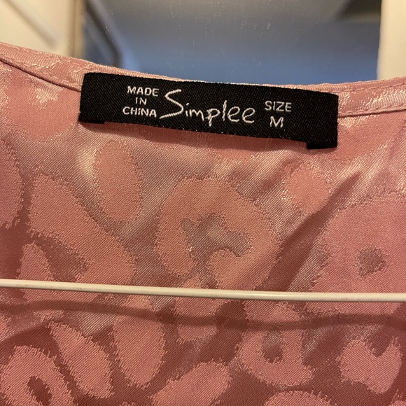 Miessial V Neck Ruffle Maxi Wrap Dress M. - Picture 3 of 3